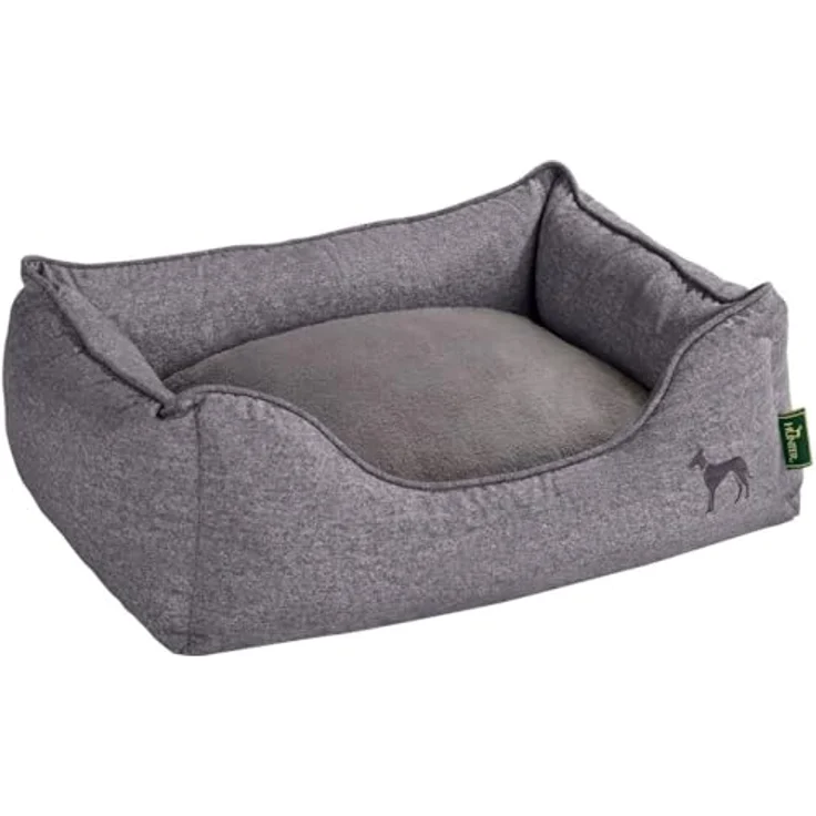 Hunter Hunde-Sofa Boston grau M – 80x60 cm – Bild 3