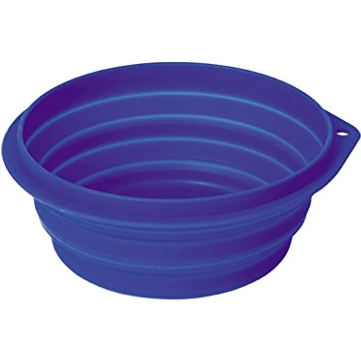 Nobby Silikon Napf faltbar blau ca.1.000 ml – Bild 2