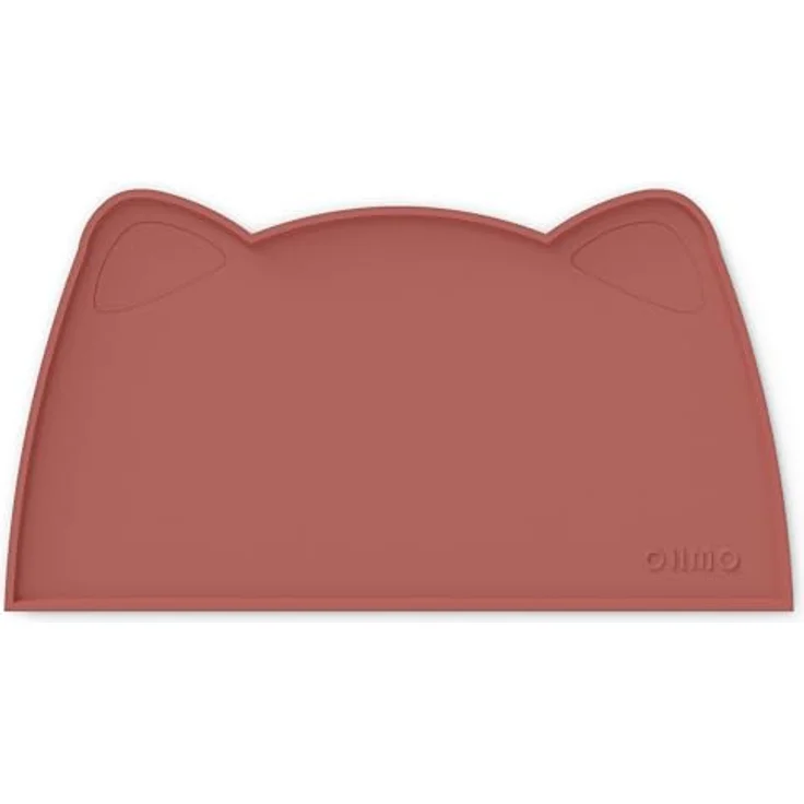 OHMO Napfunterlage Erythrinus 52x30cm, rutschfeste Silikon-Futterunterlage für kleine Hunde und Katzen, wasserdicht und leicht zu reinigen – Bild 1