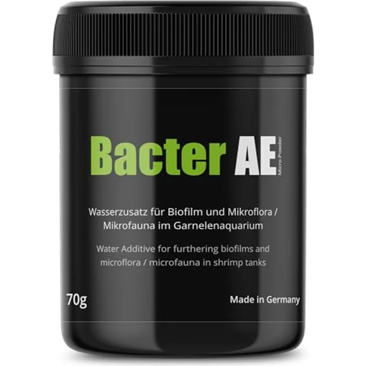 GG GLASGARTEN Bacter AE | 70g – Premium Wasserzusatz mit Mikroorganismen zur Verbesserung der Wasserqualität und Entwicklung eines natürlichen Biofilms für Aquarien – Bild 1