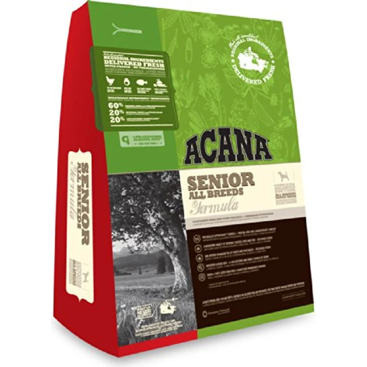 Acana Senior Dog, getreidefreies Hunde-Trockenfutter mit frischesten Zutaten, 6 kg – Bild 1