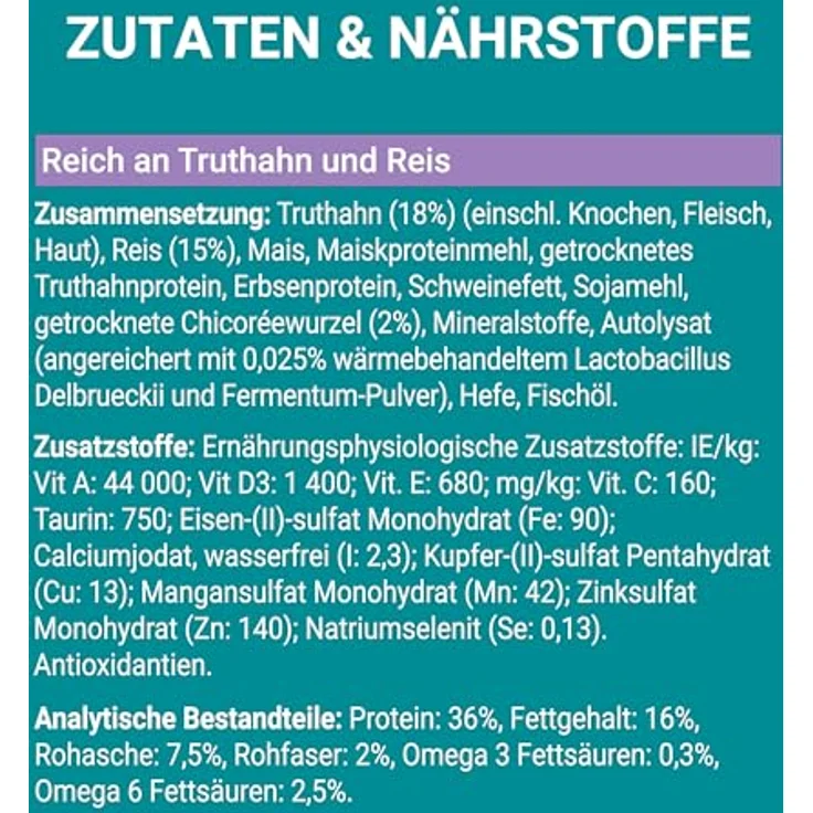 PURINA ONE BIFENSIS Sensitive, Trockenfutter für ausgewachsene Katzen, reich an Truthahn, hochverdaulich, 9,75 kg – Bild 4