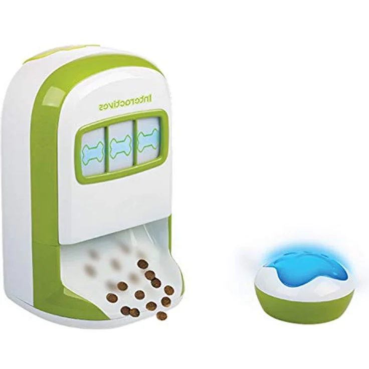 All for Paws Lucky Treat, interaktives Hundespielzeug mit Fernbedienung und Leckerchen-Dispenser – Bild 4
