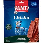 Rinti RINTI Chicko Wild, Hundesnack mit 100% Wildfleischanteil, 250 g, fettarm und ohne Fleischmehle