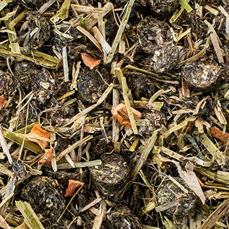 Mühldorfer iQ High-Fibre Landwiesen Glück, Getreidefreies Müsli aus Wiesengräsern, 12,5 kg mit wertvollen Vitalstoffen – Bild 2
