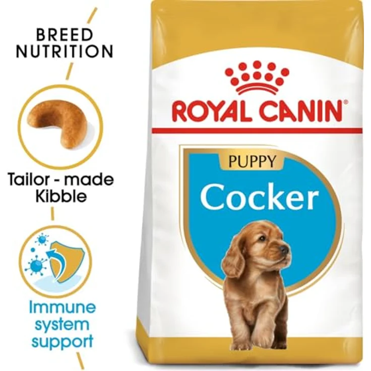 Royal Canin Cocker Puppy, Trockenfutter für Welpen mit gebiss- und maulpflegender Wirkung, 3kg – Bild 3