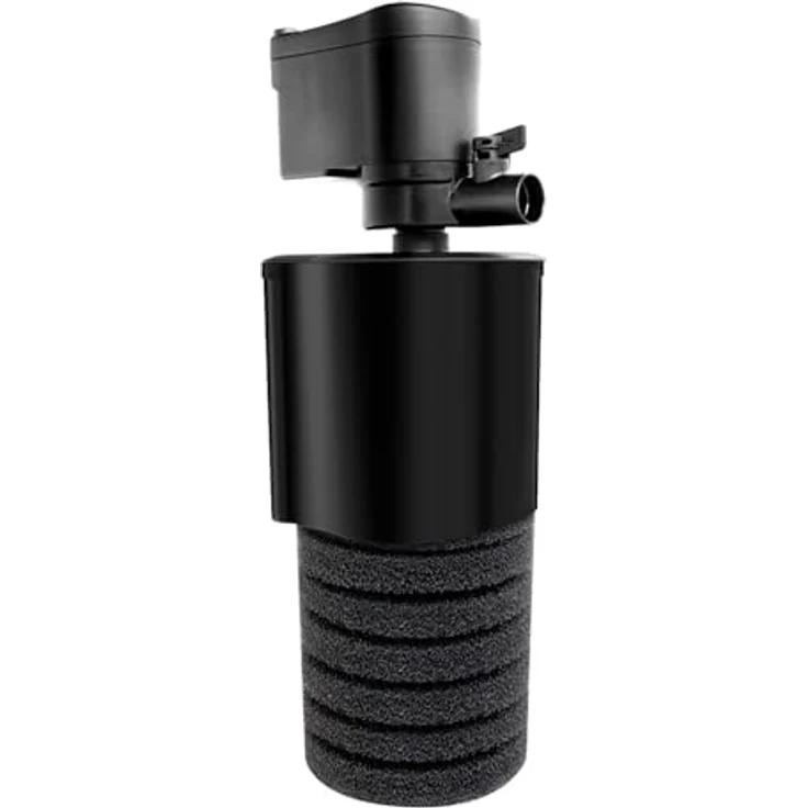 Aquael Filter Turbo 1500, Innenfilter für Süßwasseraquarien 250–350 l, 1500 l/h, 22 W, mit Belüftung und Durchflussregulierung – Bild 2
