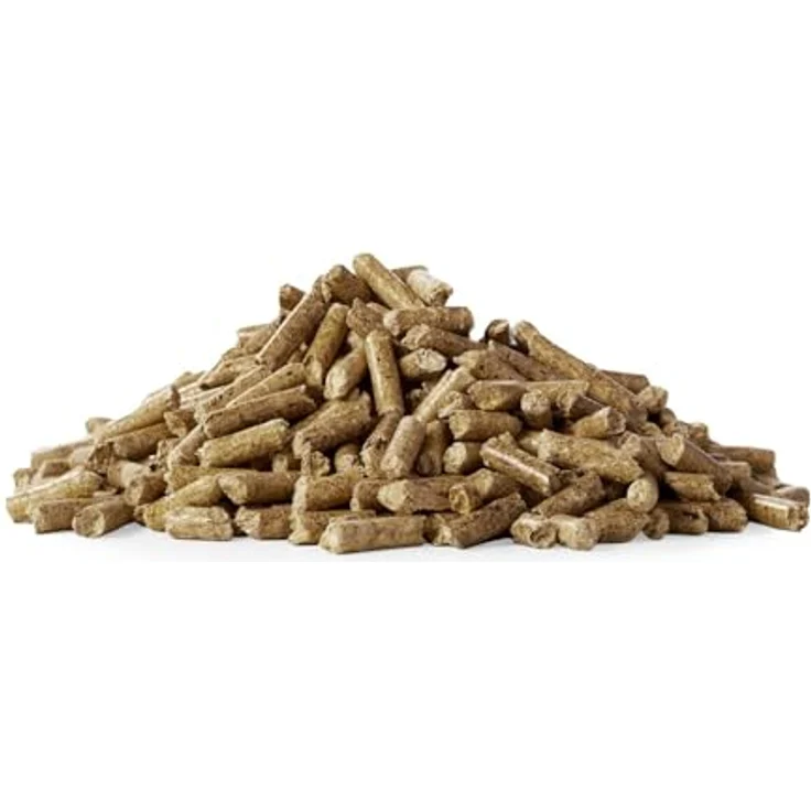 STROY Miscanthuspellets, Einstreu Pellets für Tierhaltung, hochsaugstark, 15kg x 20 Sack, 300kg / Palette, organisch und rein, geeignet für Groß- und Kleintiere, kompostierbar – Bild 4