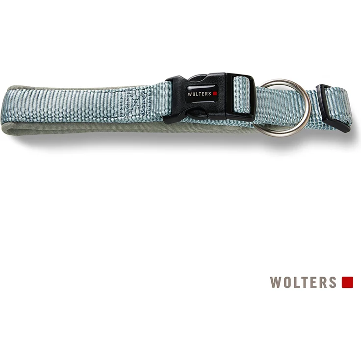 Wolters Professional Comfort Halsband, extra-breit Gr.11 70-80 cm x 4,5 cm, salbei grün, polsterndes Neopren für optimalen Sitz