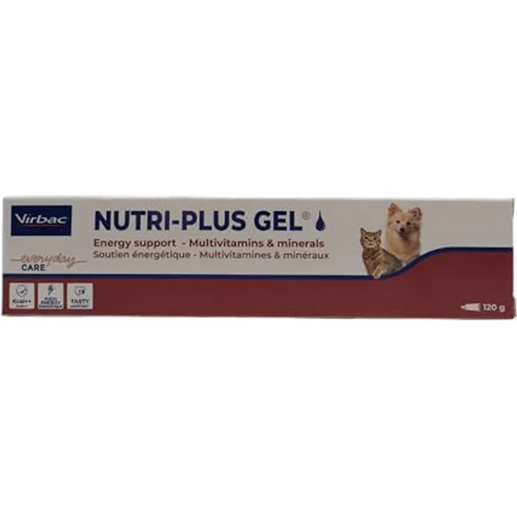 Virbac Nutri-Plus Gel, 120g, Ergänzungsfuttermittel für Hunde und Katzen, hochkonzentrierter Energieträger, optimal für Rekonvaleszenz und Appetitanregung – Bild 5