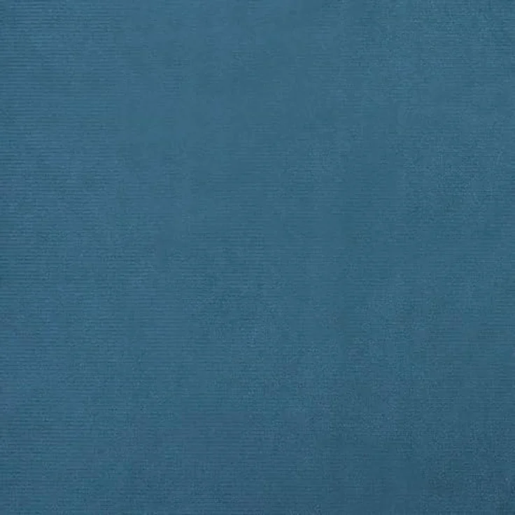 vidaXL Hundekorb Hundebett Blau 70x45x26,5 cm Samt Körbchen Hundesofa mit massivem Kiefernholzrahmen und verchromten Stahlfüßen – Bild 6