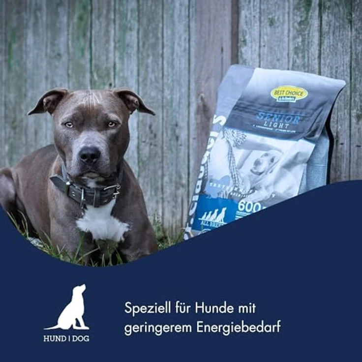 Dr. Clauder's Best Choice Senior Light, Weizenfreies Trockenfutter für ältere Hunde zur Gewichtskontrolle, 12,5kg mit Truthahn und Reis – Bild 2