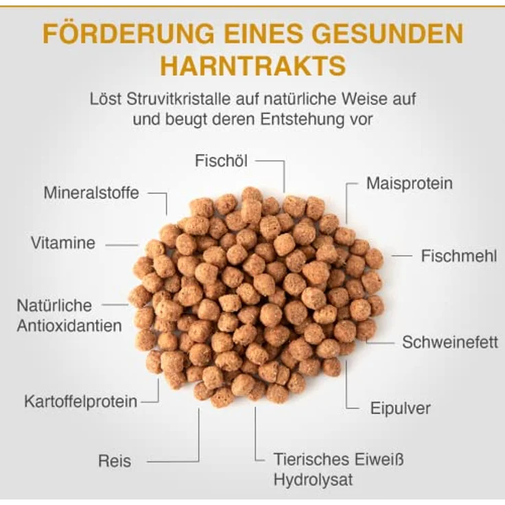 SPECIFIC® Crystal Management (FCD) 7kg, Trockenfutter für Katzen zur Reduzierung von Struvitsteinen, mit Omega-3 und geringerem Salzgehalt, für Erwachsene Tiere – Bild 3