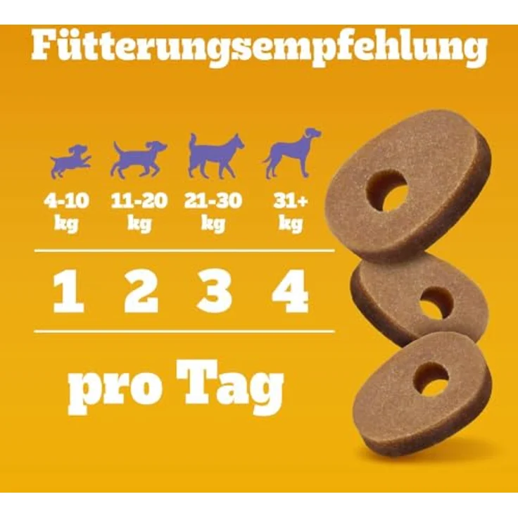Pedigree Multivitamins Verdauung, Hundefutter mit wichtigen Nährstoffen, 180g – Bild 2