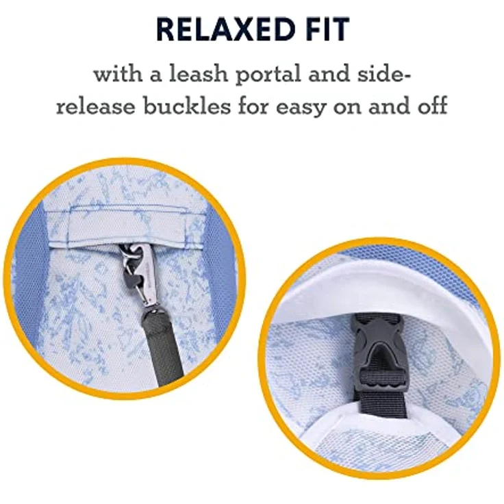 Ruffwear Swamp Cooler™ Kühlweste für Hunde, violett, Größe L, mit Verdunstungskühlung und UV-Schutzfaktor 50+ – Bild 7