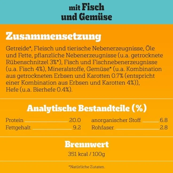 Pedigree Adult Hunde Trockenfutter mit Fisch und Gemüse, 7kg, unterstützt gesunde Zähne und Verdauung, enthält B-Vitamine und Zink – Bild 5