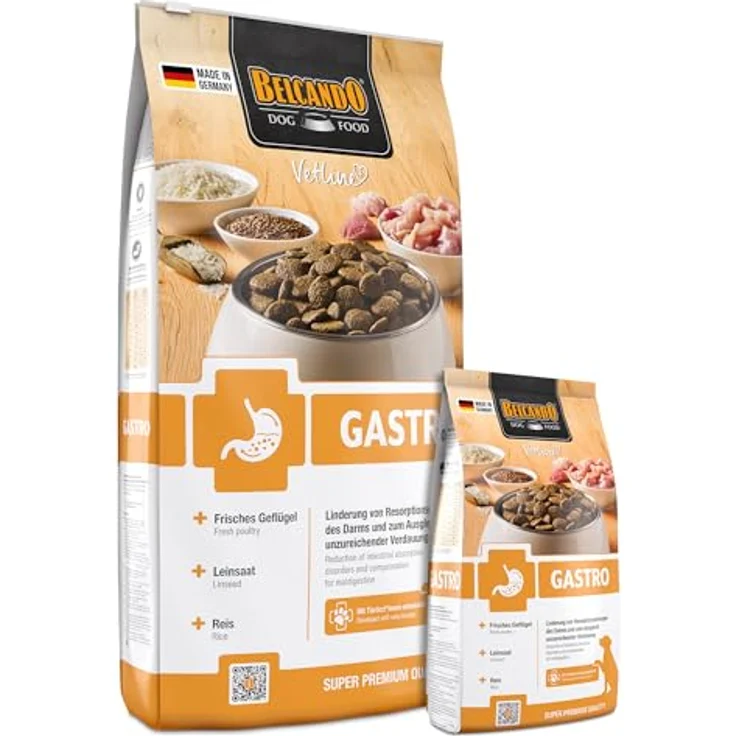 BELCANDO Vetline Gastro Diätfutter, 1,8 kg – Trockenfutter für Magen-Darm-Erkrankungen & Verdauungsbeschwerden, Schonkost für sensitive Hunde, Made in Germany – Bild 3