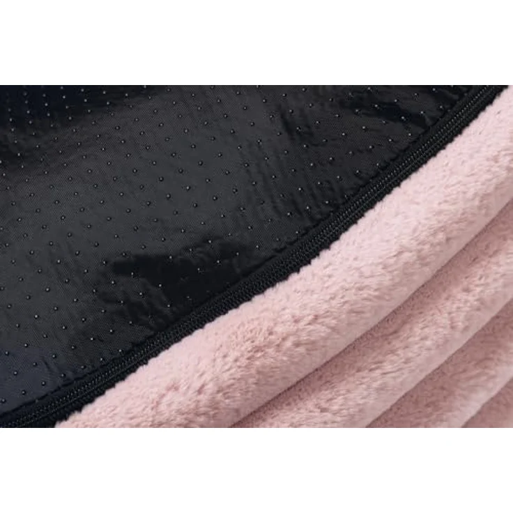 Designed By Lotte Tierkissen Katzenkissen Reza rund rosa, nachhaltiges Design, rutschfeste Unterseite, maschinenwaschbar – Bild 6