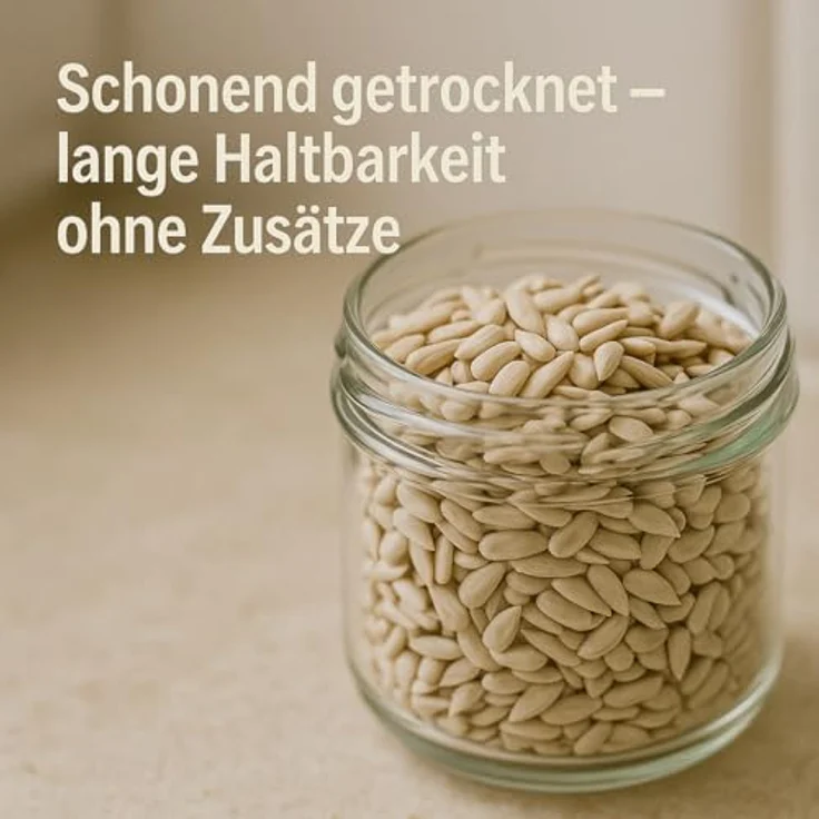 GiDeli Sonnenblumenkerne, Geschält 25kg Vogelfutter für Garten- und Wildvögel, hochwertiges Streufutter für ganzjährige Fütterung, energiespendend und ohne Schale – Bild 4