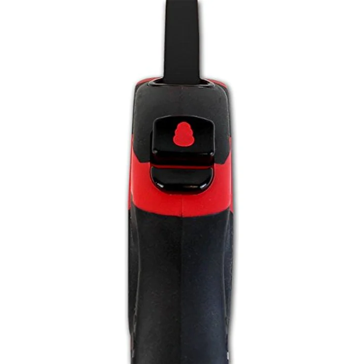 KONG Terrain Hundeleine, einziehbar mit Softgrip-Griff und intuitivem Bremssystem, schwarz – Bild 3