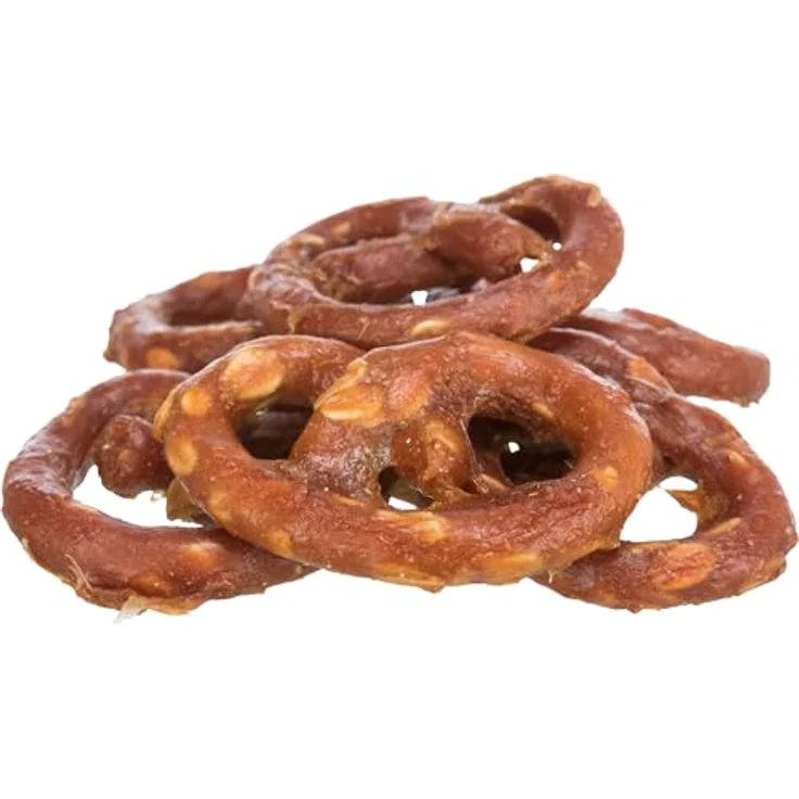 TRIXIE Hundeleckerli Mini Pretzels, herzhaftes Hähnchenfleisch Snack ohne Zuckerzusatz, 100 g – Bild 2