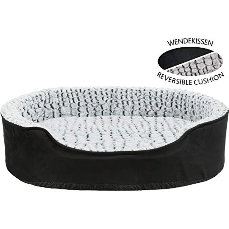 Trixie Vital Bett Lino schwarz-grau 60 × 45 cm – Bild 3