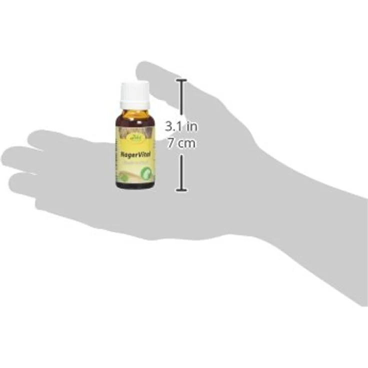 cdVet NagerVital 20 ml, Flüssiges Ergänzungsfuttermittel für Kaninchen und Meerschweinchen, Unterstützung der Leber- und Nierenfunktion, positive Einfluss auf Haut und Haar, deutsche Qualitätsmarke – Bild 3