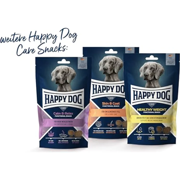 Happy Dog Care Snack Arthro Fit, funktioneller Hundesnack zur Unterstützung des Bewegungsapparates, 100g, mit Grünlippmuschel und Kollagen – Bild 4