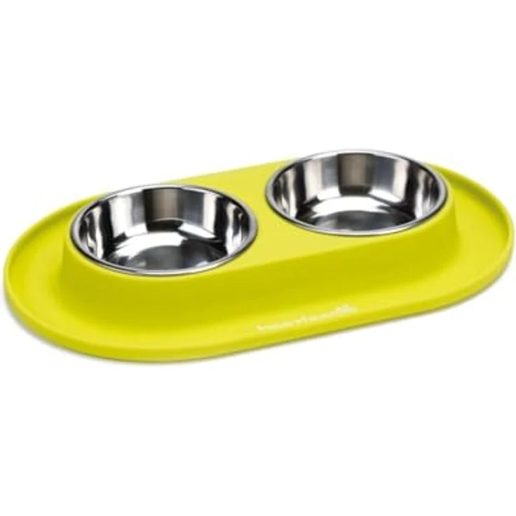 Beeztees 650645 Dinerset Silik Edelst, 31 x 19 cm, grüe – Bild 2