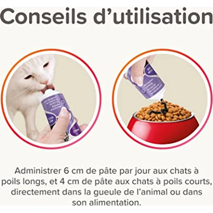 Beaphar Malt Paste gegen Haarballen, Sparpaket 2 x 250 g, mit präbiotischen Ballaststoffen für optimale Verdauung, ohne Zuckerzusatz – Bild 4