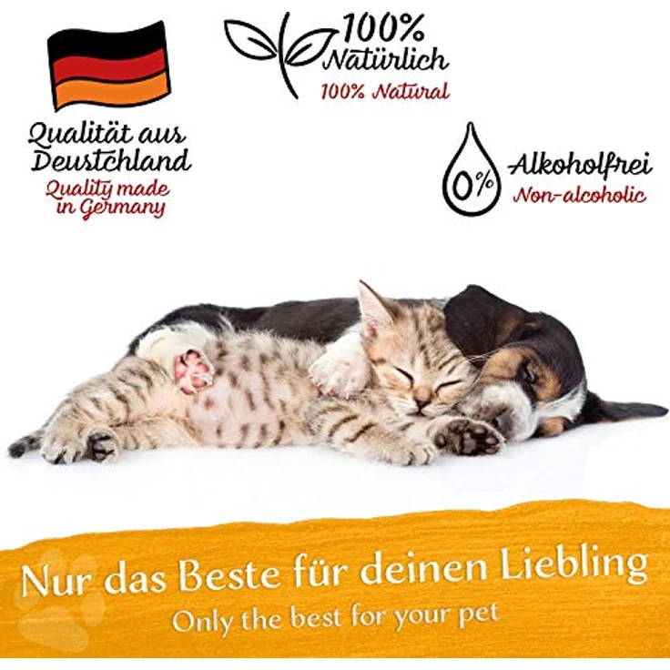 BELISY Juckreiz Bachblüten Kügelchen für Hunde & Katzen, alkoholfrei, 10g - natürliche Pflege gegen Juckreiz & für gesundes Fell – Bild 4