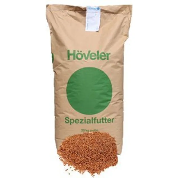 Höveler Leinsaat 25 kg, Pferdefutter mit hohem Anteil an Schleimstoffen und essentiellen Fettsäuren, ideal bei Verdauungsproblemen