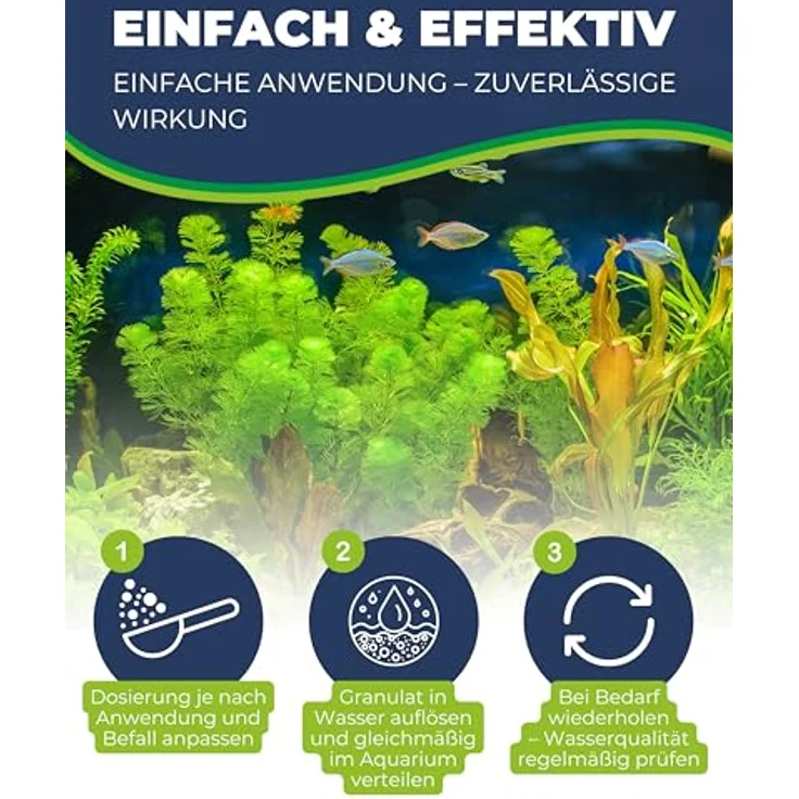 HOBBY Ektozon N, Arzneimittel gegen Pilze und Bakterien für Fische, 125 g, Pflege für Süß- und Meerwasserfische – Bild 4