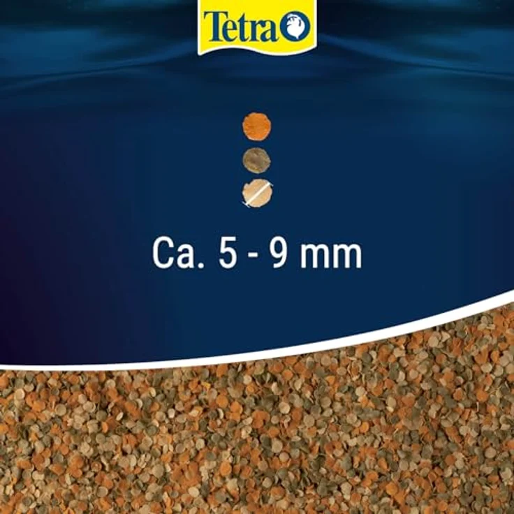 Tetra TetraMin XL Crisps, Fischfutter für große Zierfische, nährstoffreiche Mischung für gesundes Wachstum, 500 ml Dose – Bild 2