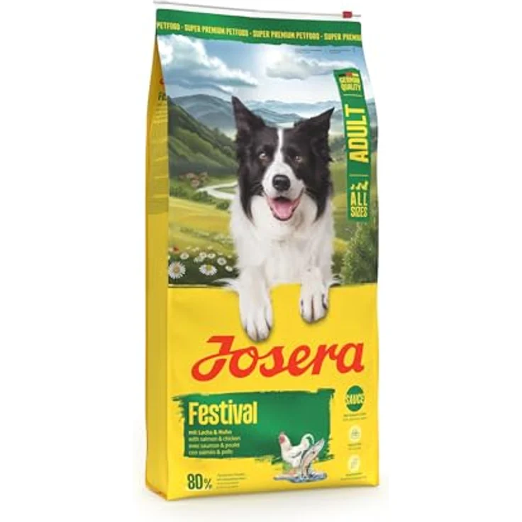 Josera All Sizes Adult Festival, glutenfreies Hundefutter für ausgewachsene Hunde aller Rassen, 12,5 kg – Bild 3
