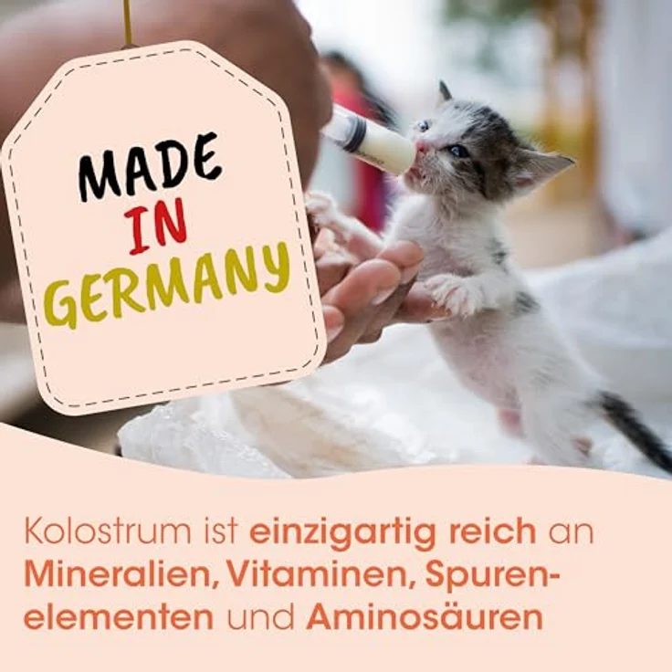cdVet Singulares Rinder-Kolostrum pur, 100% natürliches Einzelfuttermittel für Hunde, 30 g - reich an Mineralien, Vitaminen und Aminosäuren – Bild 3