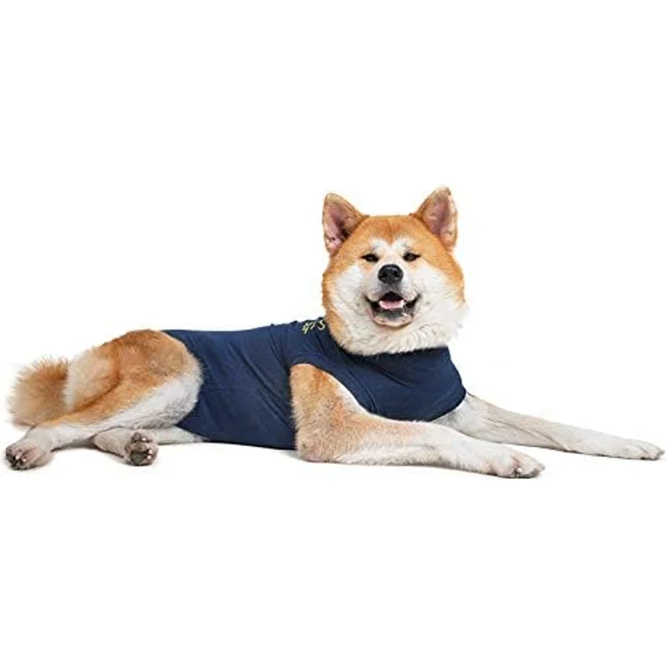 MPS Medical Pet Shirt für Hunde, Wundschutz Ganzkörper-Body, Blau, für XX-große Hunde (80-92 cm) – Bild 2