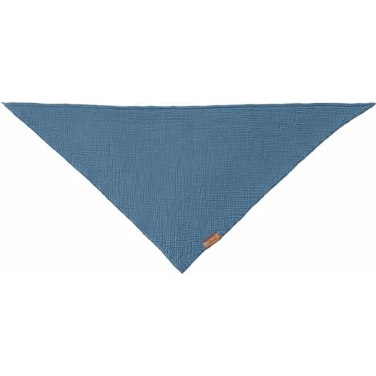 HUNTER Dreieckstuch NOLA, modisches Halstuch für Hunde, blau, Größe M, waschbar bei 30 °C – Bild 2