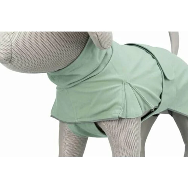 Trixie Regenmantel CityStyle Dublin, S, 36 cm, Salbei (Hundemantel) – Bild 9