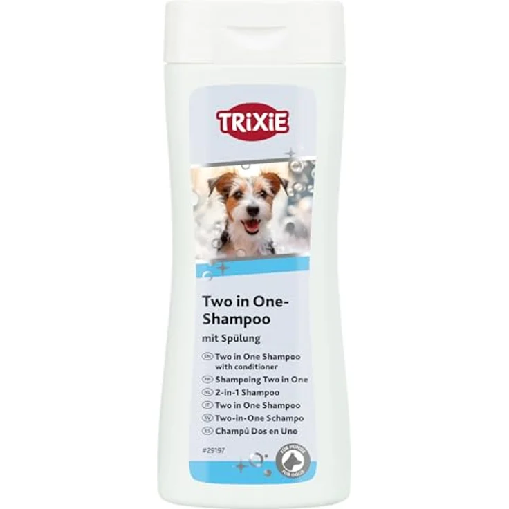 TRIXIE Tiershampoo Two in One, 250 ml für Tierfellpflege – Bild 2