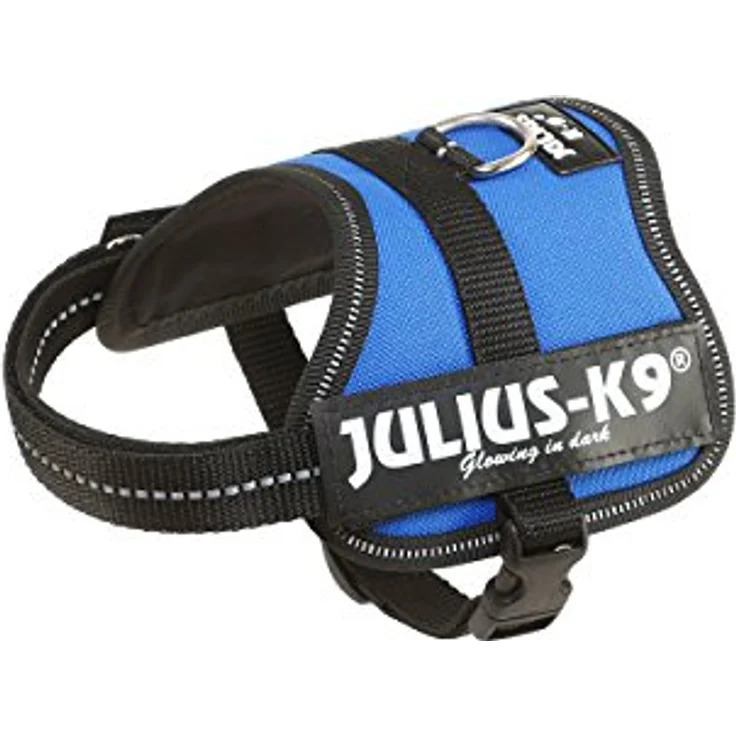 Julius-K9® Powergeschirr Baby & Mini blau Baby 2 (XS-S) – Bild 3