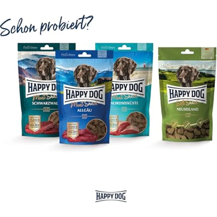 Happy Dog 60700 Meat Snack Lüneburger Heide, getreidefreies Lammfleisch-Leckerli für sensible Hunde, 75 g Inhalt – Bild 5