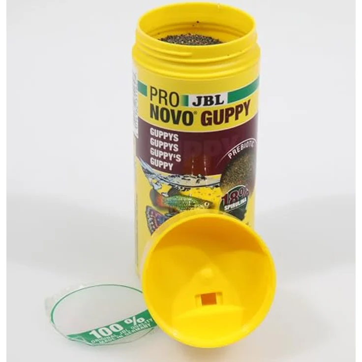 JBL PRONOVO GUPPY GRANO, Fischfutter-Granulat für Guppys, prebiotisch, 250ml – Bild 4