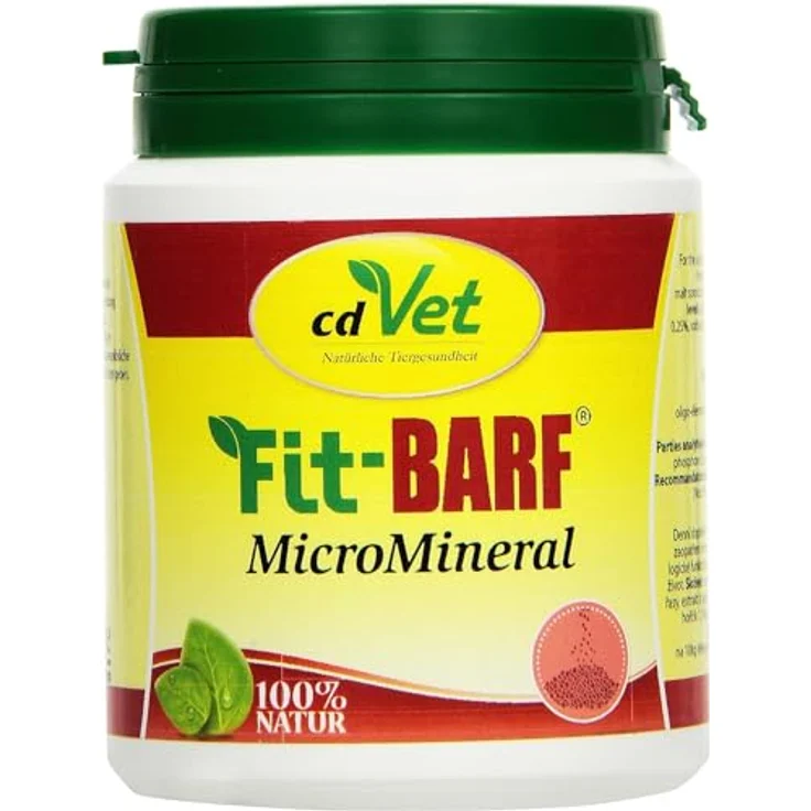 cdVet Fit-BARF MicroMineral 150g, Mineralstoff- und Vitaminzusatz für Hunde und Katzen – Bild 1