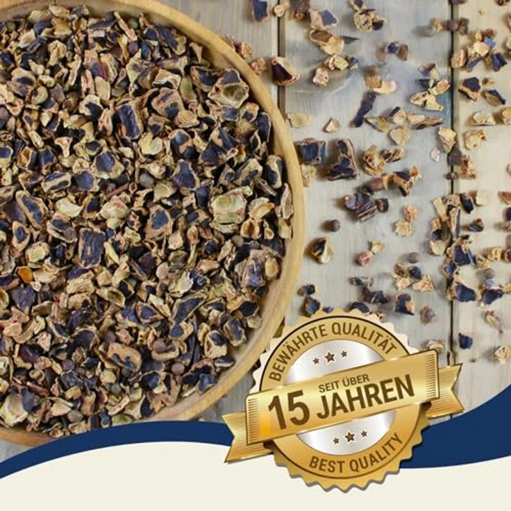 Lyra Pet® Johannisbrot 20 kg, Reich an Ballaststoffen, Vitaminen & Proteinen, Ergänzungsfutter für Wildvögel & Kleinnager, Nährstoffreiches Streufutter – Bild 3