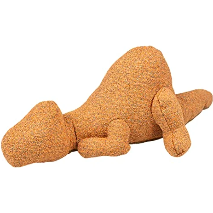 D&D Home Quiasi Hundespielzeug aus Chenille, 41 x 20 x 13 cm, braun, mit verknotetem Seil und robustem Innenstoff, niederländisches Design – Bild 2