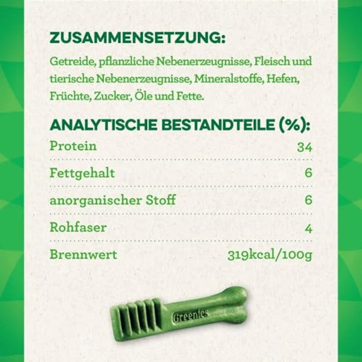 Greenies Dental Treats Original Teenie, Zahnpflegesnacks für kleine Hunde von 2-7 kg, 340 g Beutel gegen Plaque und Mundgeruch – Bild 5
