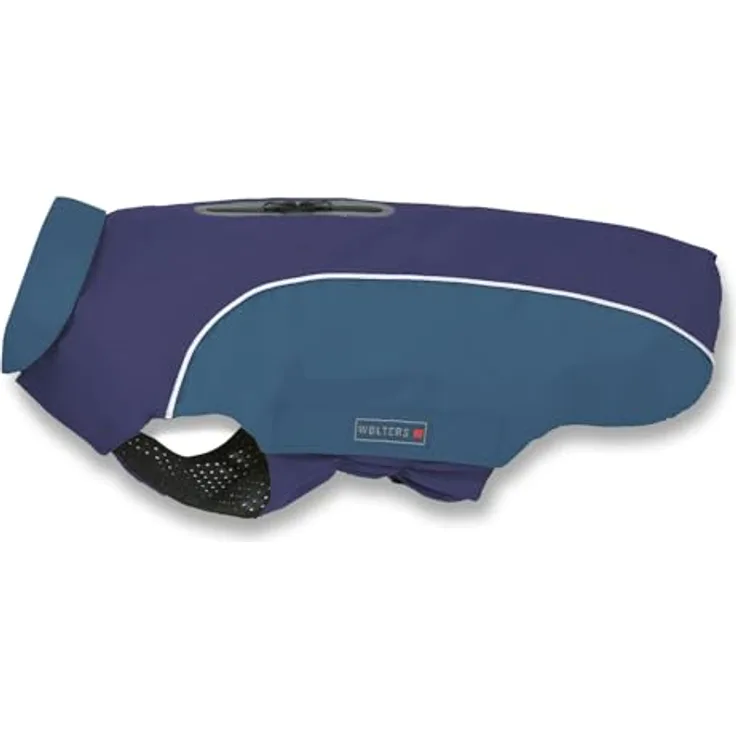 Wolters Regenjacke Easy Rain, Wasserdicht bis 10.000 mm, Atmungsaktiv und windabweisend, Dunkelblau, Gr. 28 (Rückenlänge 27-29 cm)