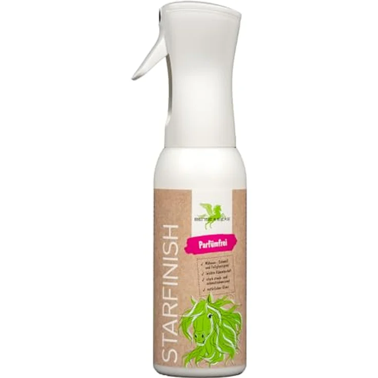 Bense & Eicke Fellpflege StarFinish, parfümfrei, Schweif- und Mähnenspray mit stark staub- und schmutzabweisender Wirkung, 500 ml – Bild 1