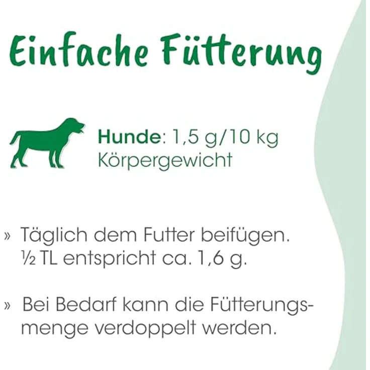 cdVet InsektoVet Herbal 100 g, natürliche Hunde-Nahrungsergänzung mit B-Vitaminen, Mineralstoffen und Aminosäuren zur Unterstützung des Hautstoffwechsels – Bild 5